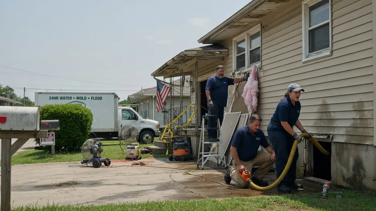 Water Damage Repair in Rutherford, TN near me